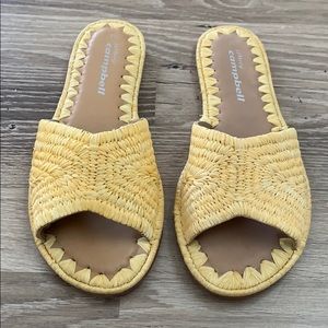 Jeffery Campbell Straw slides